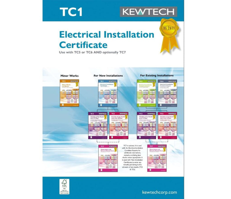 Electrical Installation Certificate For New Electrical Installations
