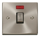 20A Ingot Double Pole Plate Switch With Neon