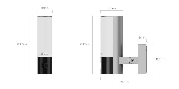 Smart Security Wall-Light Camera