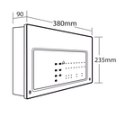 CFP Standard 2 Zone Conventional Fire Alarm Panel