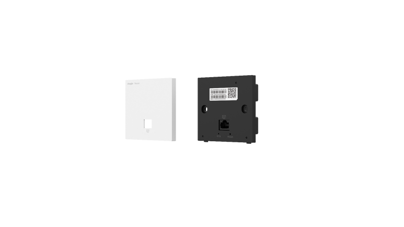 Reyee Wi-Fi 6 AX3000 Dual Band, Ultra-Thin Wall Plate Access Point