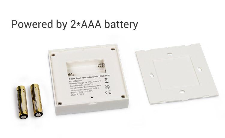 4-Zone RGB+CCT Smart Panel