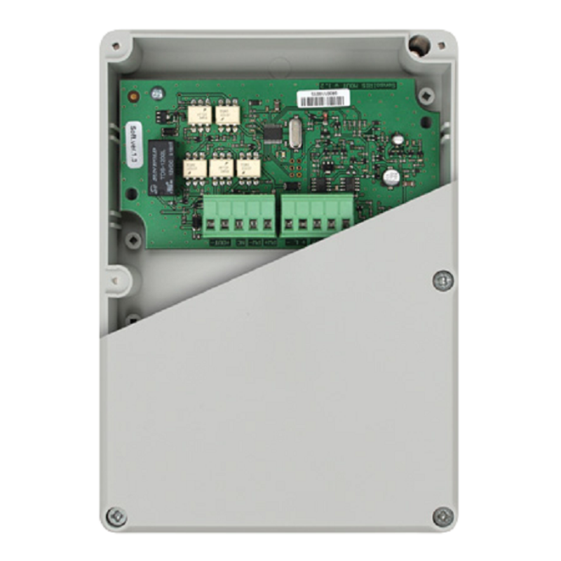 ADDRESSABLE MODULE WITH 1 MONITORED OUTPUT, LARGE BOX