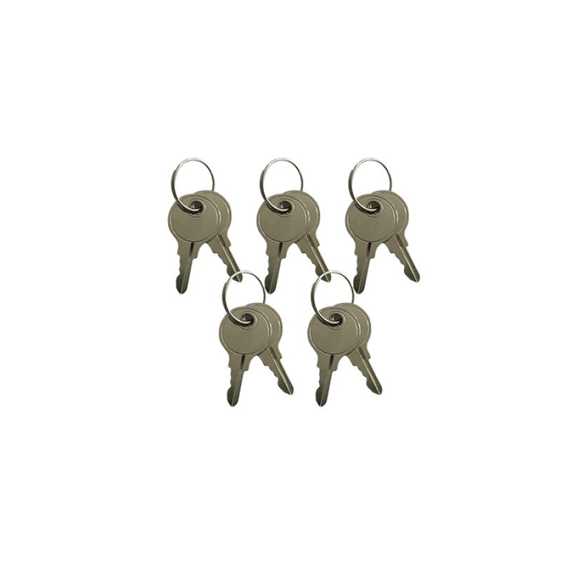SET OF 5 PAIRS OF KEYS FOR ERACLE CONTROL PANEL