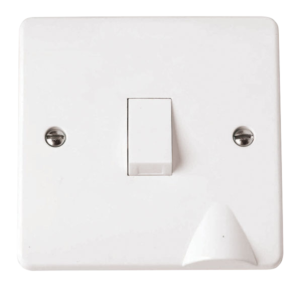 20A Double Pole Plate Switch With Optional Flex Outlet