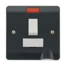 13A Double Pole Switched Fused Connection Unit With Neon & Optional Flex Outlet