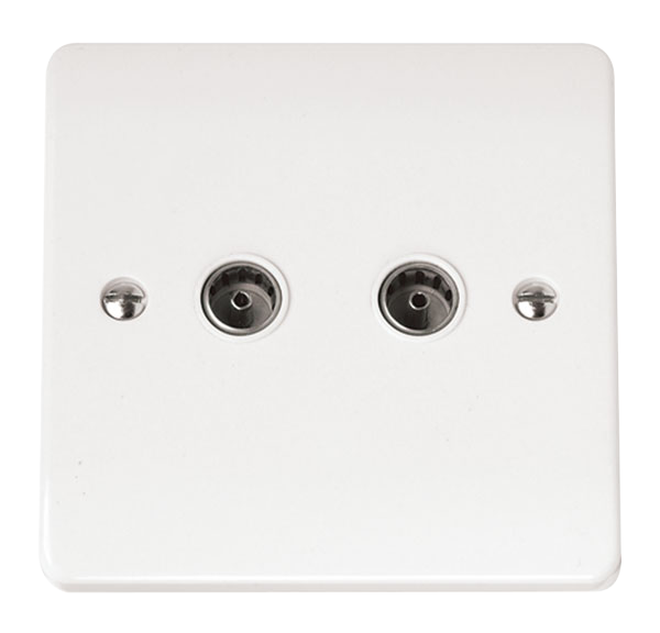 Twin Non-Isolated Coaxial Outlet