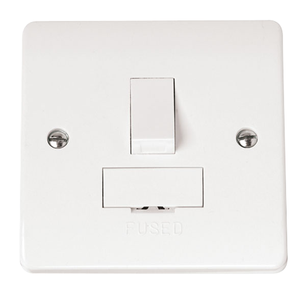 13A Double Pole Switched Fused Connection Unit