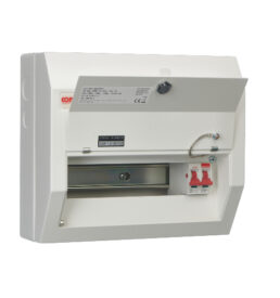 10 Way Metal Consumer Unit - 100A Main Switch