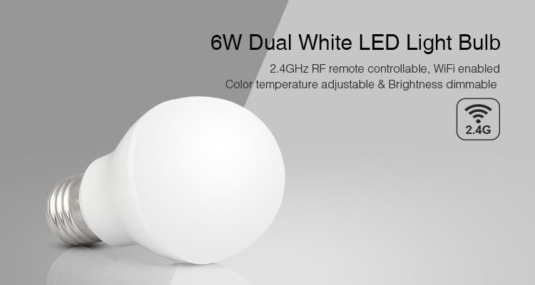 6W Dual White LED Light Bulb