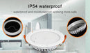 15W RGB+CCT Waterproof LED Downlight