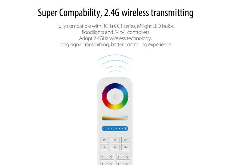 8-Zone RGB+CCT Remote