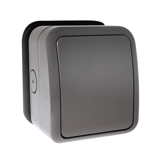 10AX 1 Gang 2 Way IP66 Weatherproof Switch Unit