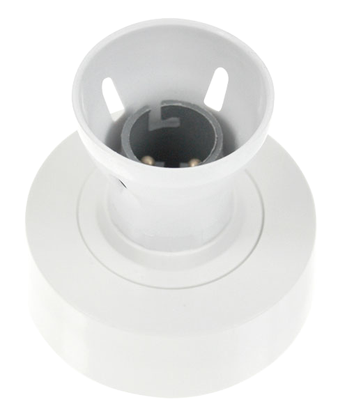 T2 BC Loop-In Batten Lampholder With H.O. Skirt