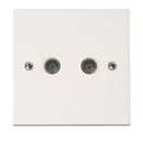Twin Non-Isolated Coaxial Outlet