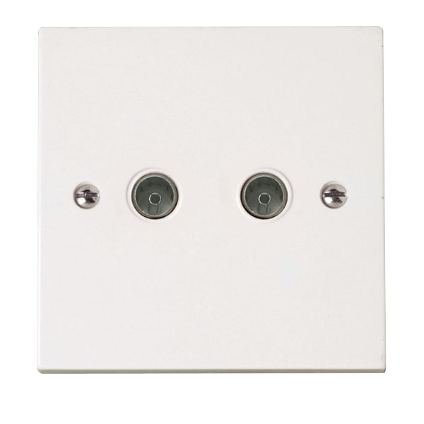 Twin Non-Isolated Coaxial Outlet