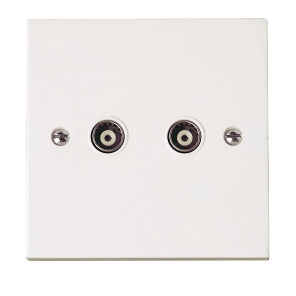 Twin Isolated Coaxial Outlet