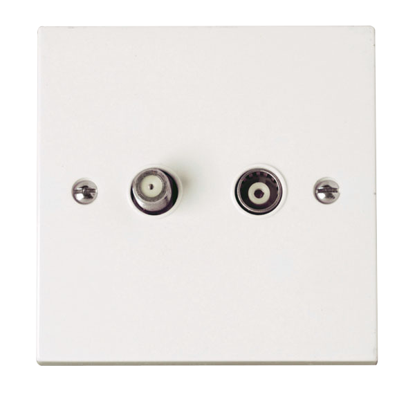 Non-Isolated Satellite & Non-Isolated Coaxial Outlet