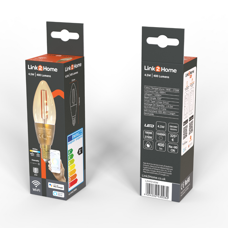 E14 Wifi Led Filament Lamp