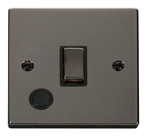 20A Ingot Double Pole Plate Switch With Optional Flex Outlet