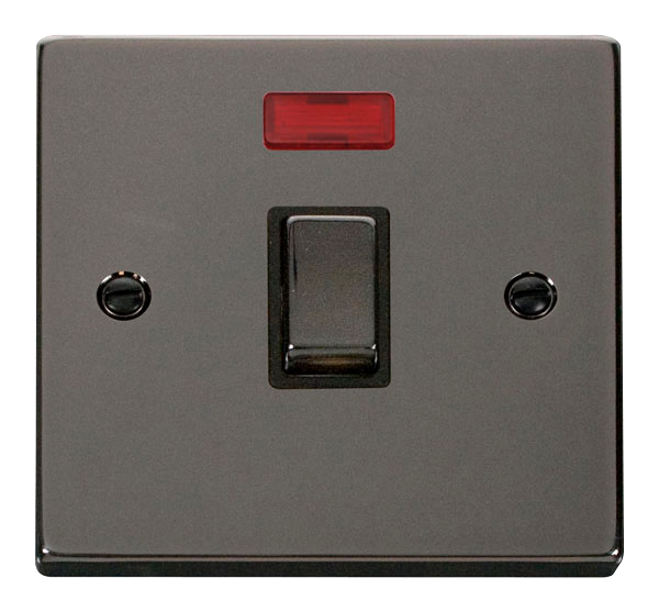 20A Ingot Double Pole Plate Switch With Neon