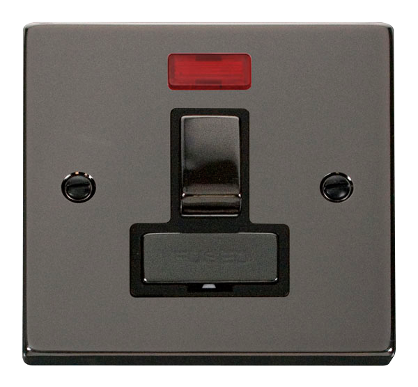 13A Ingot Double Pole Switched Fused Connection Unit With Neon