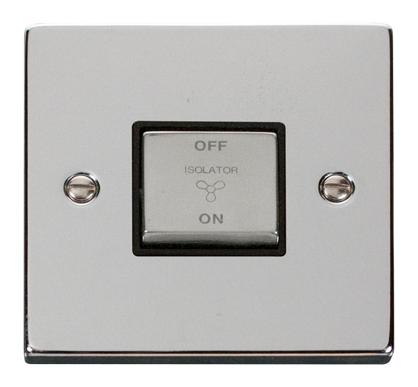 10A Ingot 3 Pole Fan Isolation Plate Switch