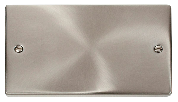 2 Gang Blank Plate