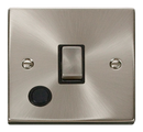 20A Ingot Double Pole Plate Switch With Optional Flex Outlet