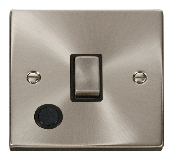 20A Ingot Double Pole Plate Switch With Optional Flex Outlet