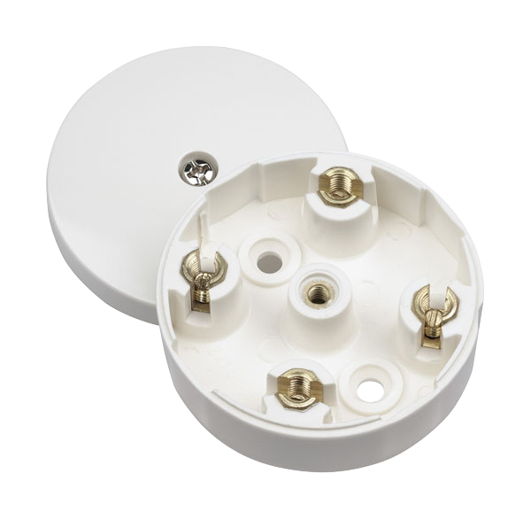 Mini 20A Junction Box 58mm Diameter 4 Terminal