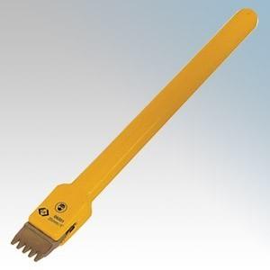CK Tools 406001 Carbon Steel Scutch Chisel With Comb Bit 25mm