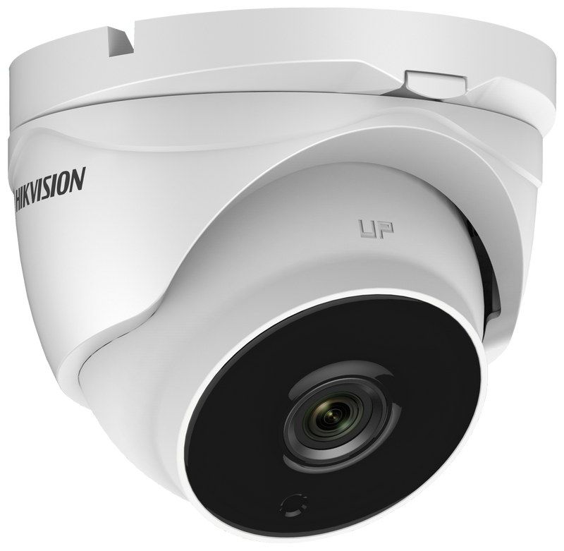 HikVision 5MP motorized varifocal lens PoC turret camera
