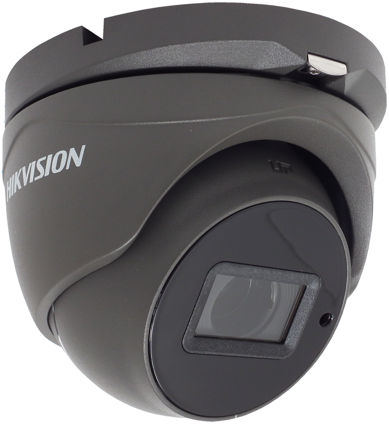 HikVision 5MP motorized varifocal lens PoC turret camera