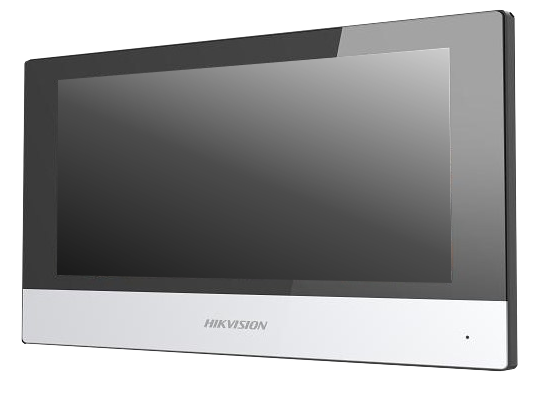 Hikvision video intercom indoor station with 7" touch screen