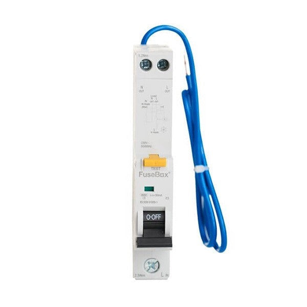 Fusebox 25A 30mA RCBO