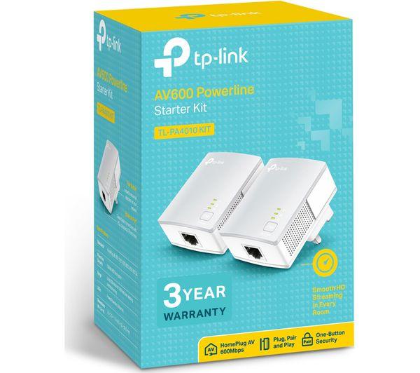 TP-LINK AV600 Nano Powerline Starter Kit