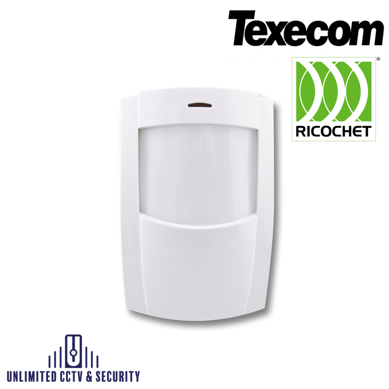 TEXECOM Ricochet GBK-0001 Premier Compact PW-W wireless pet immune PIR